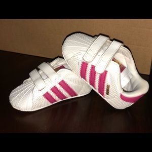 Slightly used baby girl shoes